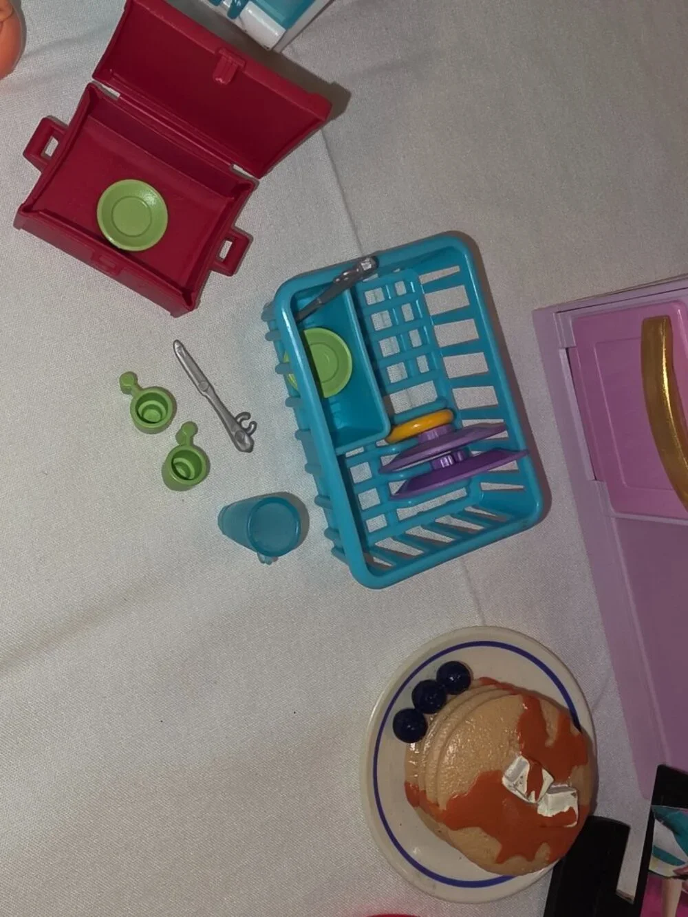 Barbie Accessories Lot Random Toy Kitchen Play Set Sink Dishwasher Oven